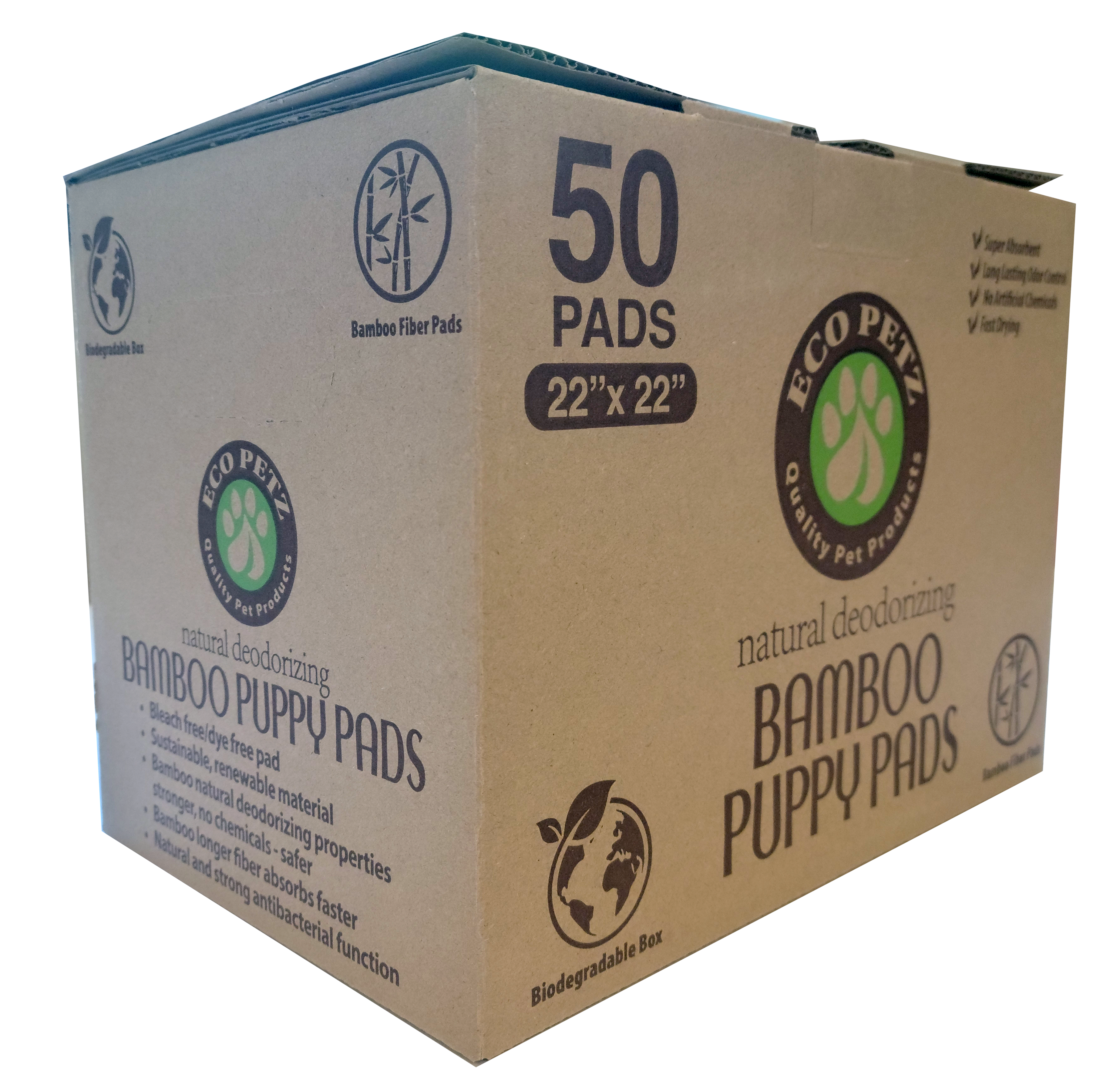 Biodegradable dog pads best sale