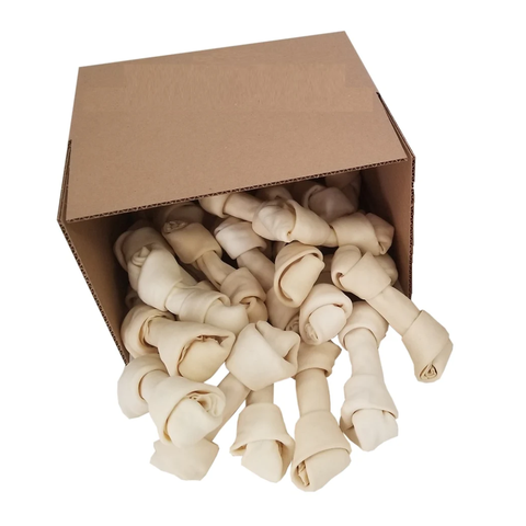 6"- 7" Rawhide Bones, 27-Pk