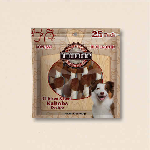 Butcher Shop Chicken & Beef Kabobs, 25-Pk