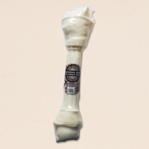 Butcher Shop 13"-14" Rawhide Dog Bone