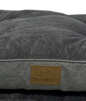 Dreamerz Luxury Pet Bed - Style 1055 LG -Gray - Premium