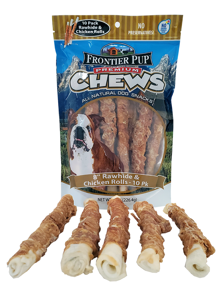 Frontier pup rawhide hot sale
