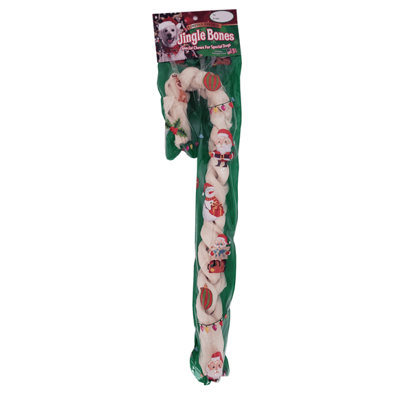 Rawhide Braided Candy Cane 13