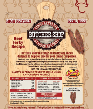 Butcher Shop Beef Jerky Recipe 10oz