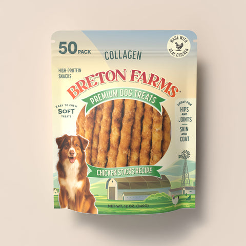 Chicken Collagen Sticks (12 oz - 50-Pk)