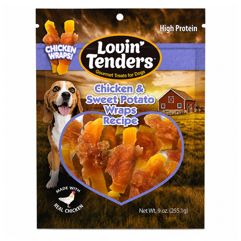 Chicken & Sweet Potato Wraps, 8 oz