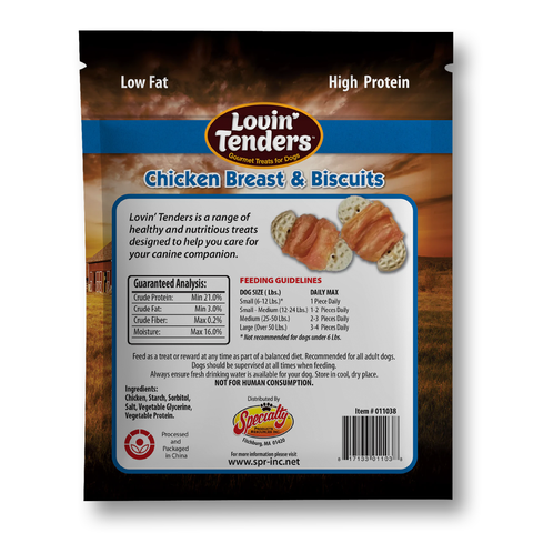 Lovin' Tenders Chicken Breast & Biscuits, 16 oz
