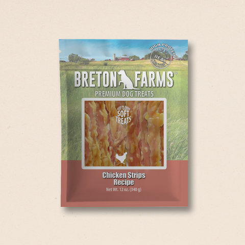 Dried Chicken Strips, 12 oz