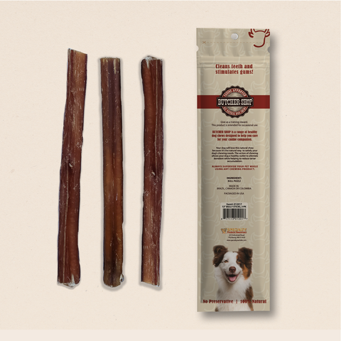 Butcher Shop 8-9" Odor Free Bully Sticks, 3-Pk