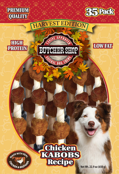 Butcher Shop Harvest Chicken & Beef Kabobs, 35 pk