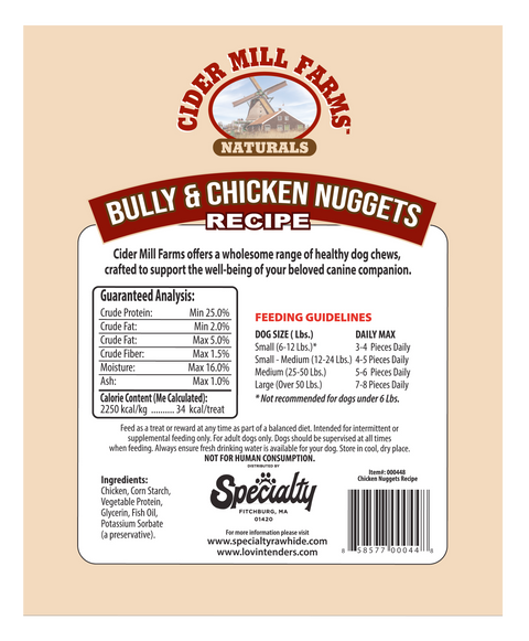 Chicken & Bully Nuggets, (8oz)