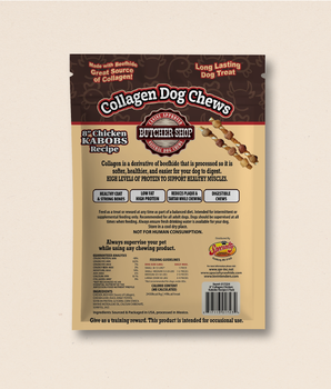 Collagen Dog Chews 8" Chicken Kabobs Recipe 8-Pk