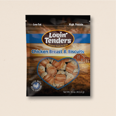 Lovin' Tenders Chicken Breast & Biscuits, 16 oz