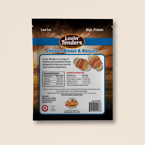 Lovin' Tenders Chicken Breast & Biscuits, 16 oz