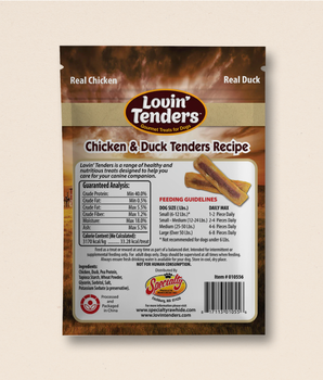 Lovin' Tenders Chicken & Duck Tenders Recipe, 8 oz