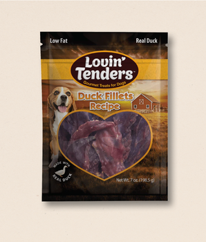 Lovin' Tenders Duck Jerky Fillets, 7 oz