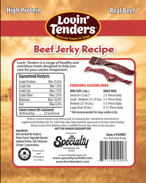 Beef REAL MEAT/Jerky Strips (6oz)