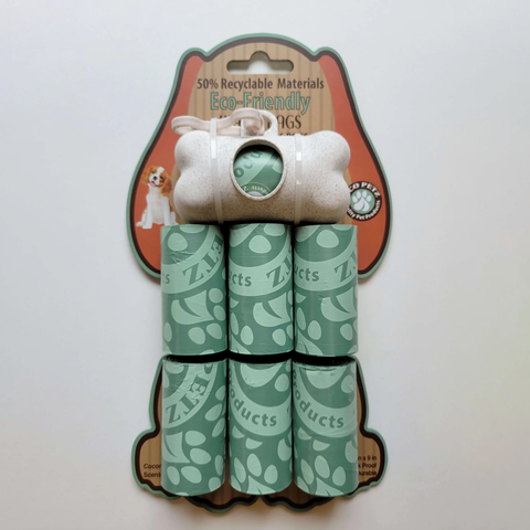 Eco Petz - Scented Pet Waste Bags, 13"x9” - 126 Leak-Proof bags with Dispenser