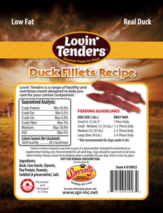 Lovin' Tenders Duck Jerky Fillets, 7 oz