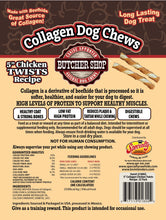 Load image into Gallery viewer, Collagen Dog Chews 5&quot; Chicken Twists 22-Pk
