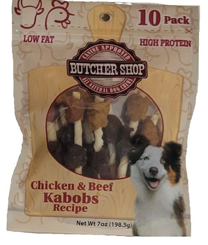 Butcher Shop 5'' Chicken & Beef Kabobs, 10-Pk