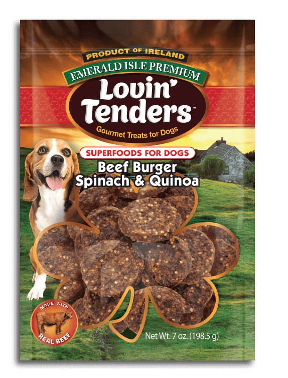 Emerald Isle Lovin' Tenders - 7oz Beef Burger, Spinach & Quinoa