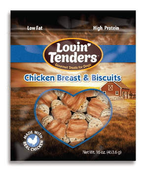 Lovin' Tenders - 16oz Chicken Breast & LG Biscuits