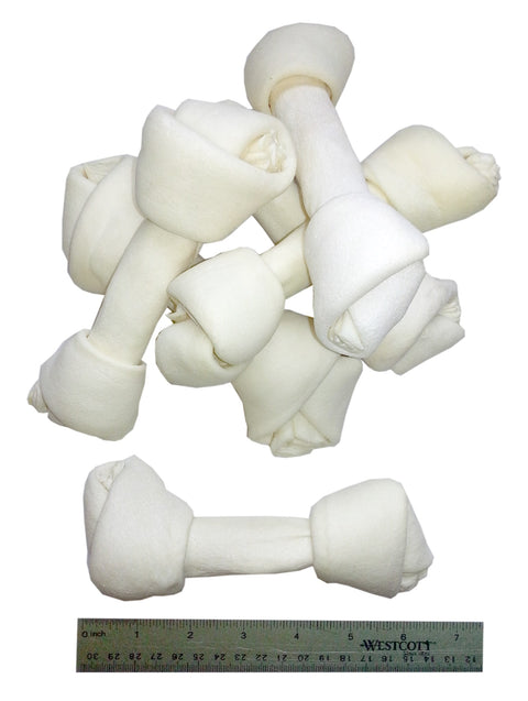 6"- 7" Rawhide Bones, 27-Pk